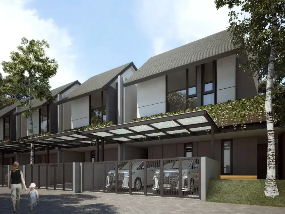 Rumah Baru Eksklusif Premium 2 Lantai di Supratman Mansion Kota Bandung