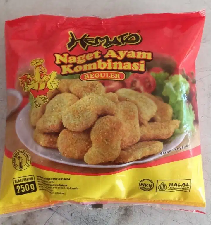 Hemato Naget Ayam 250 Gram Harga Murah