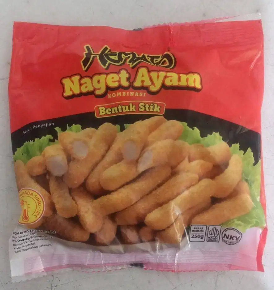 Hemato Naget Ayam Stik 250 Gram