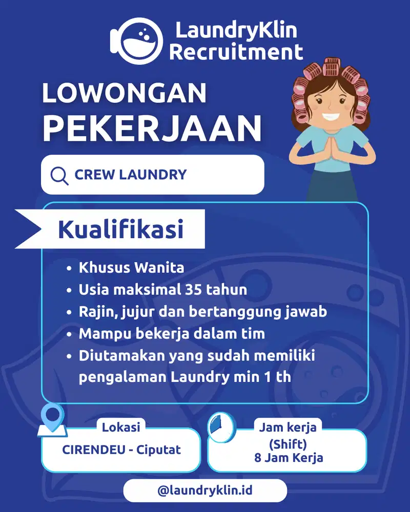 CREW LAUNDRY CIRENDEU