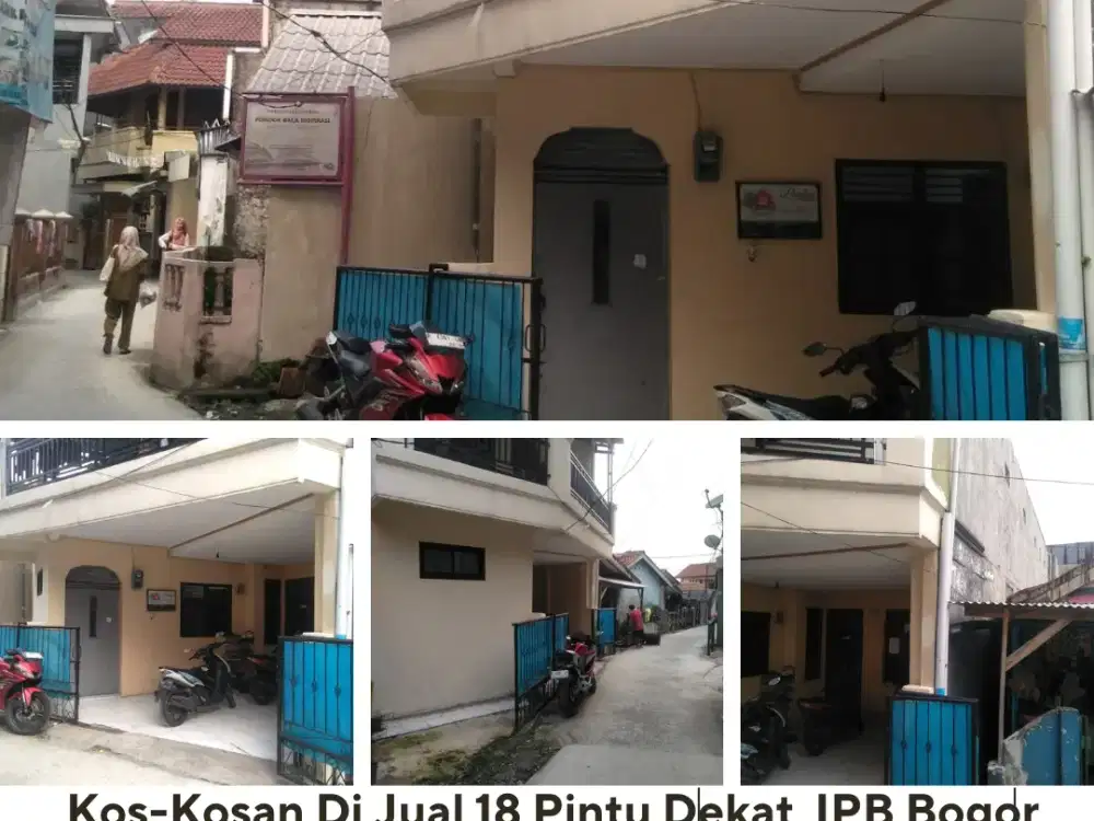 Kos-Kosan Dijual Jalan Kaki Ke Kampus IPB Bogor SHM Full Terisi