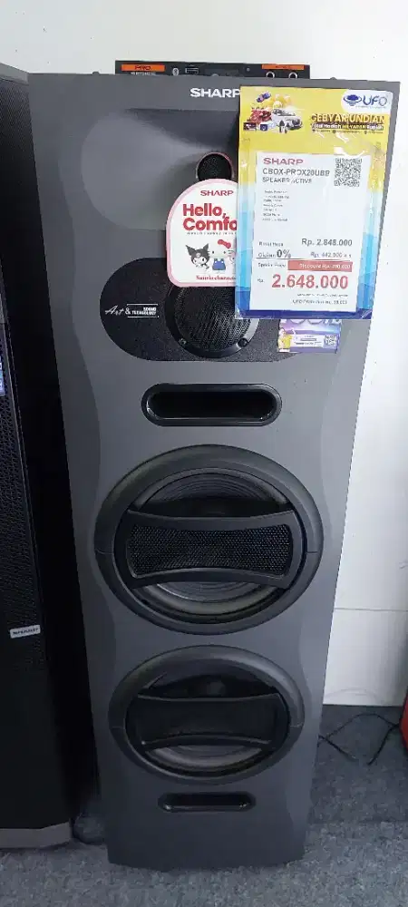 Sharp Speaker Aktif Bisa Cicil DP 0 Bunga 0%
