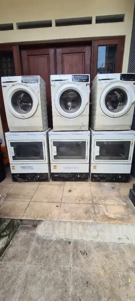 Peralatan bekas laundry
