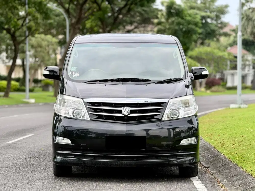 LOW KM ASLI!! Toyota Alphard 3.0 MZG Home Theater Sound AT 2006