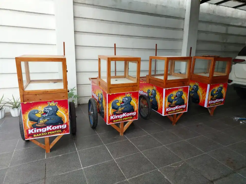 Gerobak Jualan Dorong