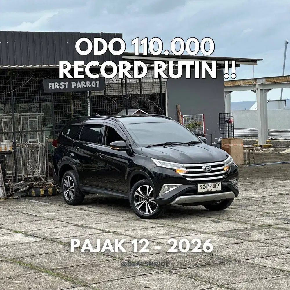 MURAH MERIAH !! PAJAK 3/2027 DAIHATSU TERIOS R AT 2018 SIAP PAKAI