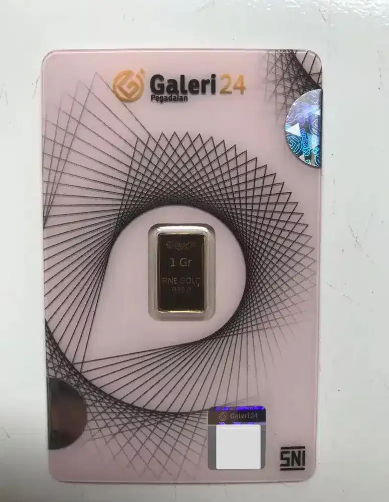 JUAL CEPAT GALERI 24 1gram 1gr logam mulia resmi certified emas murni