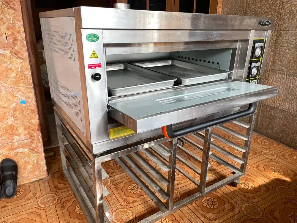 Jual Cepat Crown Horeca Oven 1 Deck 2 Tray