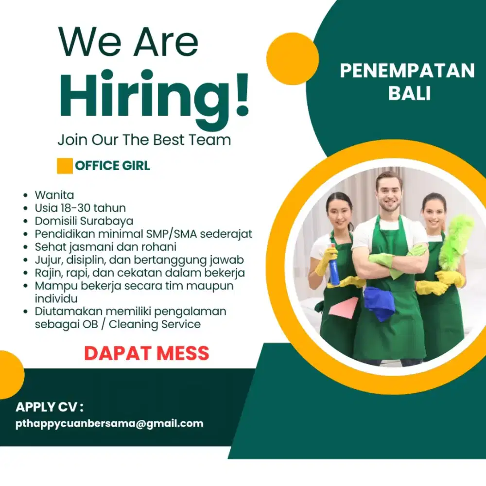 DIBUTUHKAN OB WANITA BALI