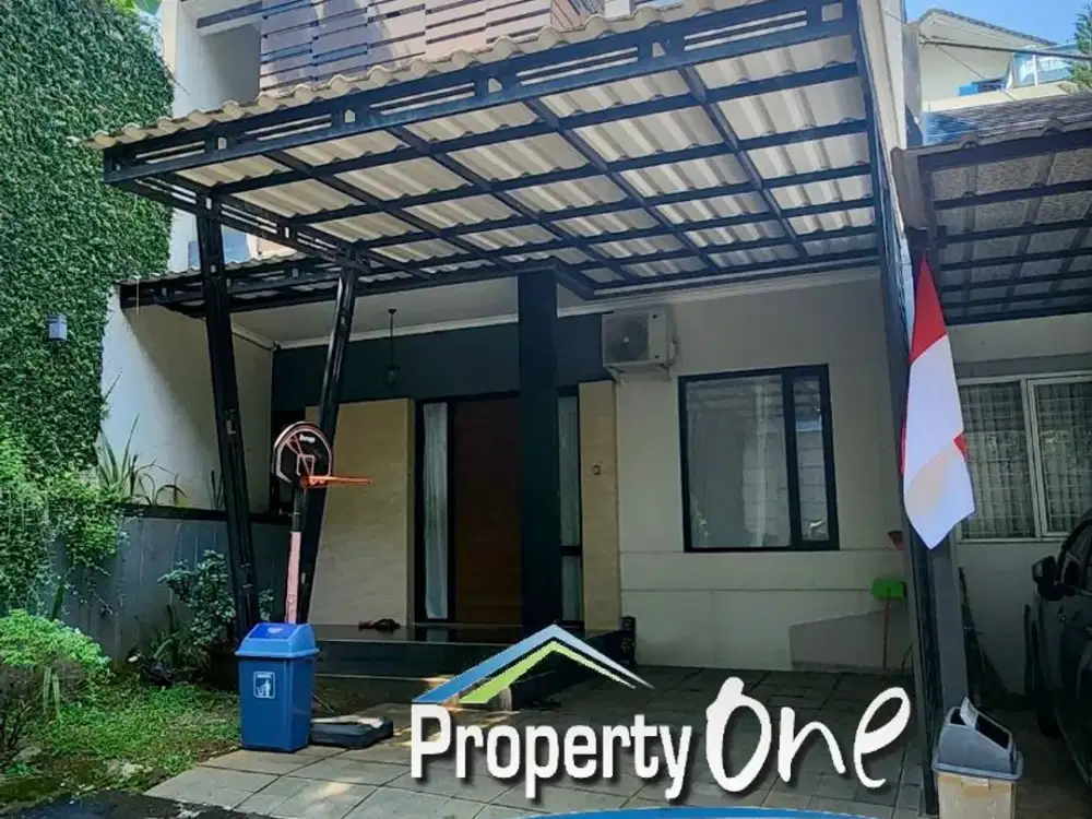 Jual Rumah Minimalis Modern 2,5 Lantai Di Serpong Green Park Ciater Dekat Akses Tol BSD Dan Kawasan BSD