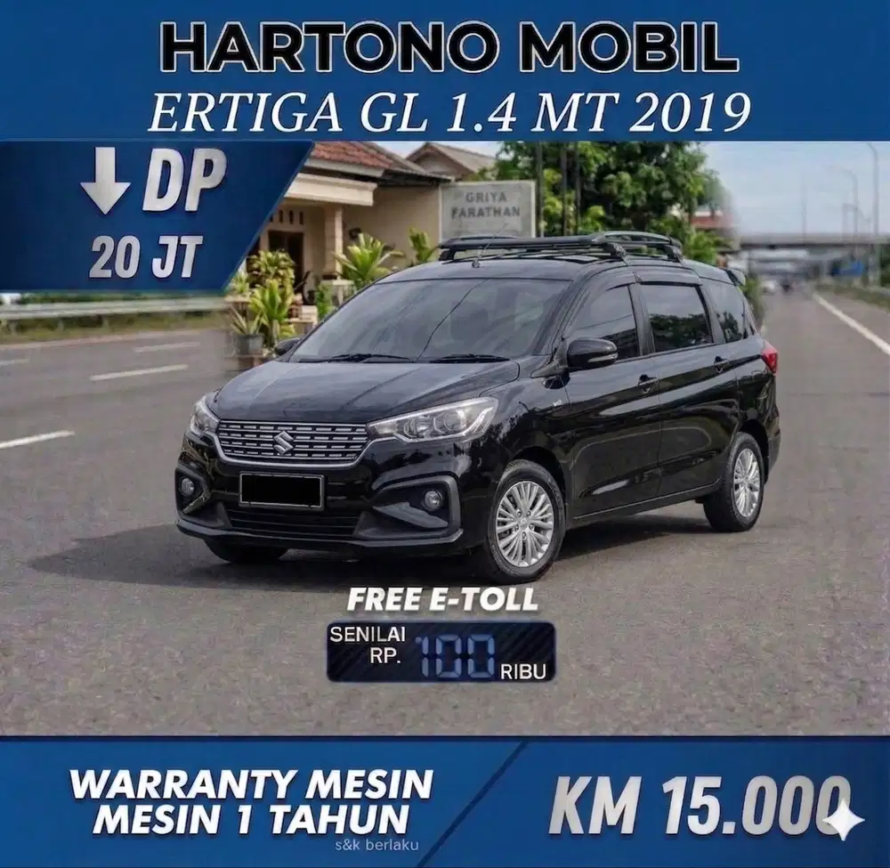 ERTIGA GL 1.4 MANUAL 2019