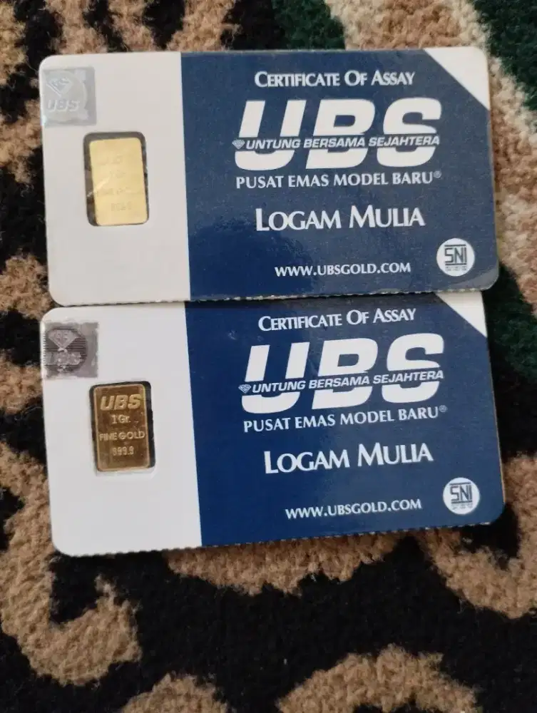 Logam mulia UBS