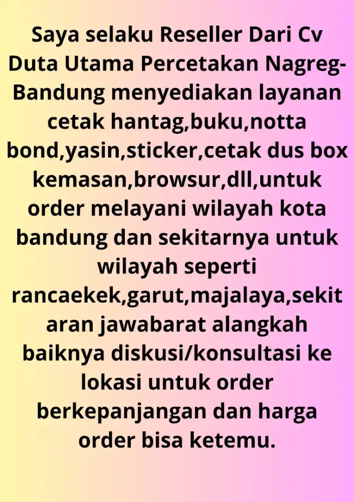 cetak bikin buku majalah,notta bond dll