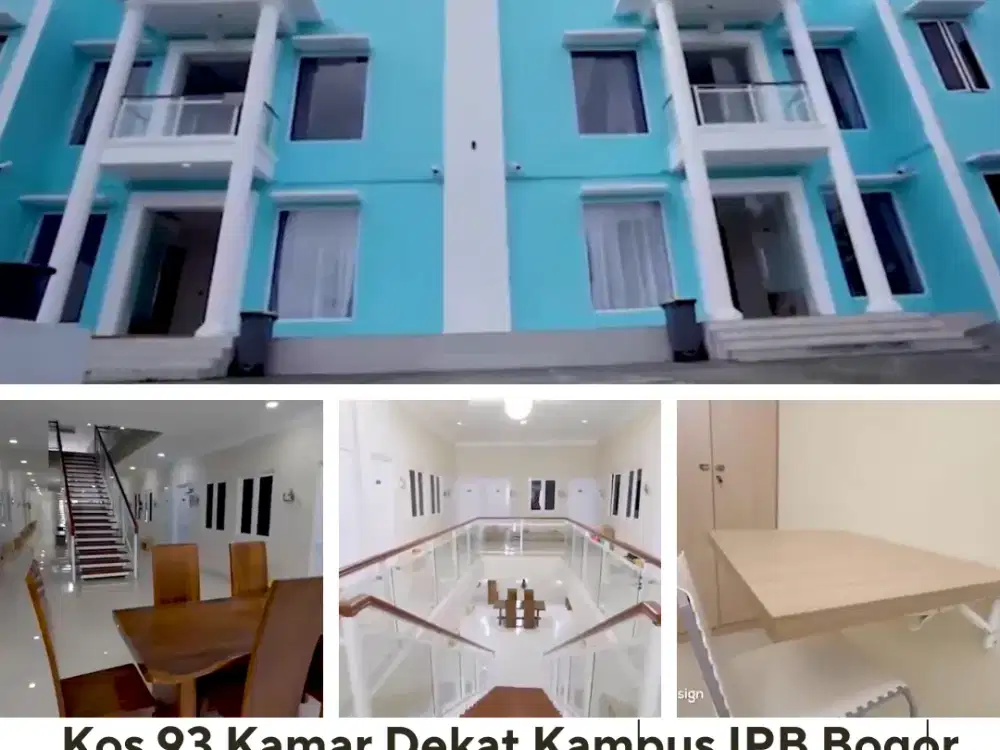 Kos Mewah 93 Pintu Jalan Kaki Ke IPB Dramaga Bogor Legalitas SHM