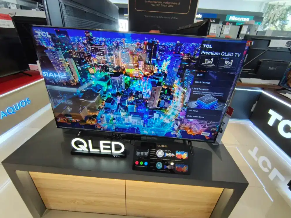 TCL QLED GOOGLE TV 4K (43INCH)