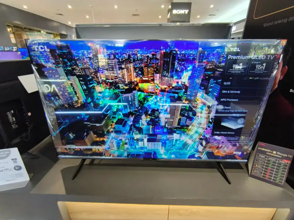 TCL QLED GOOGLE TV 4K (50INCH)