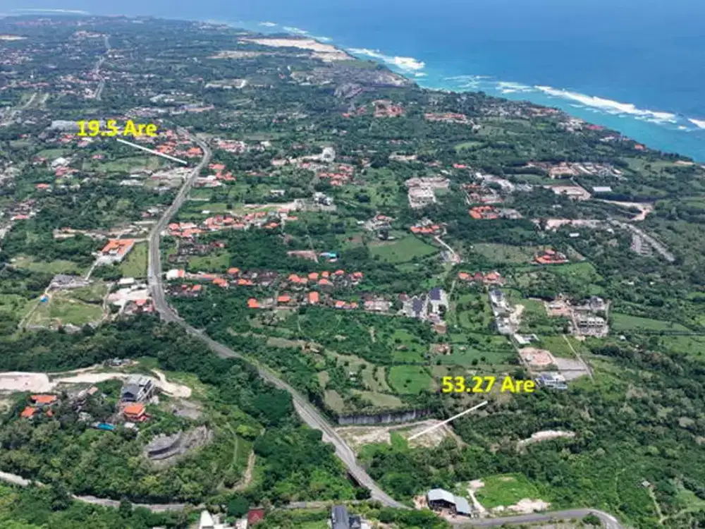 Freehold Land in Kutuh, Bukit – Steps from Green Bowl Beach