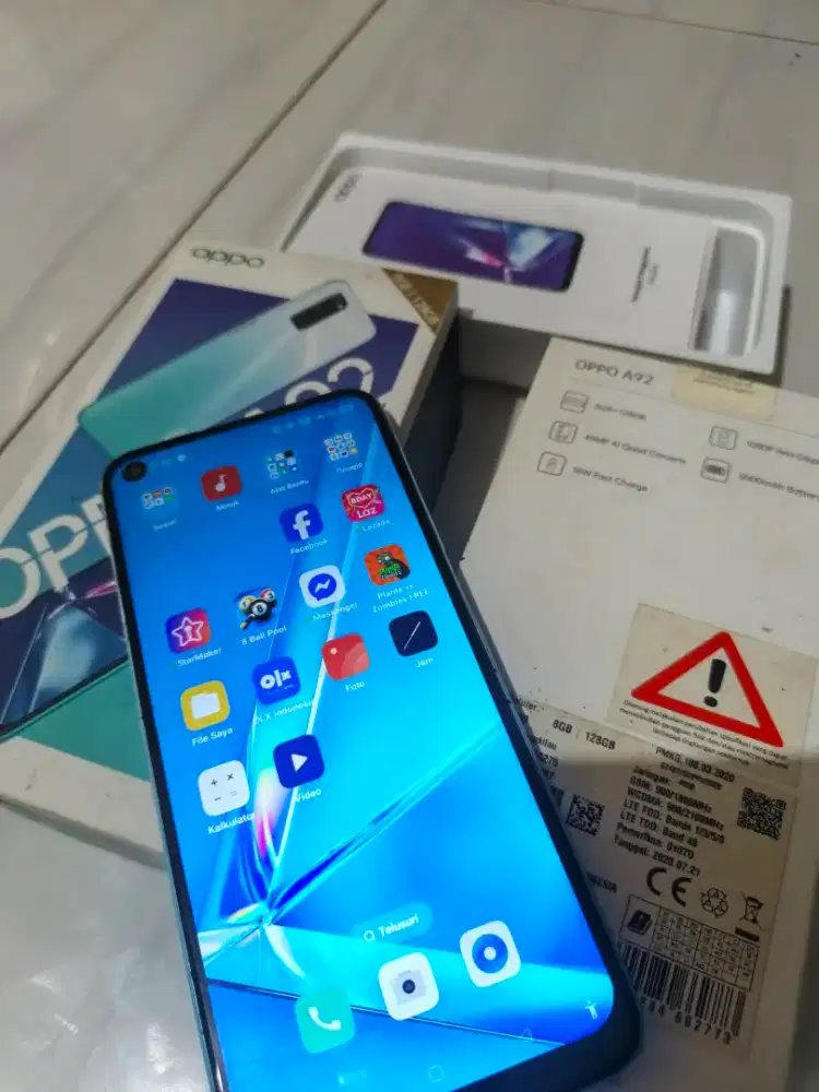 Hp Oppo A92 Original Ram 8/128