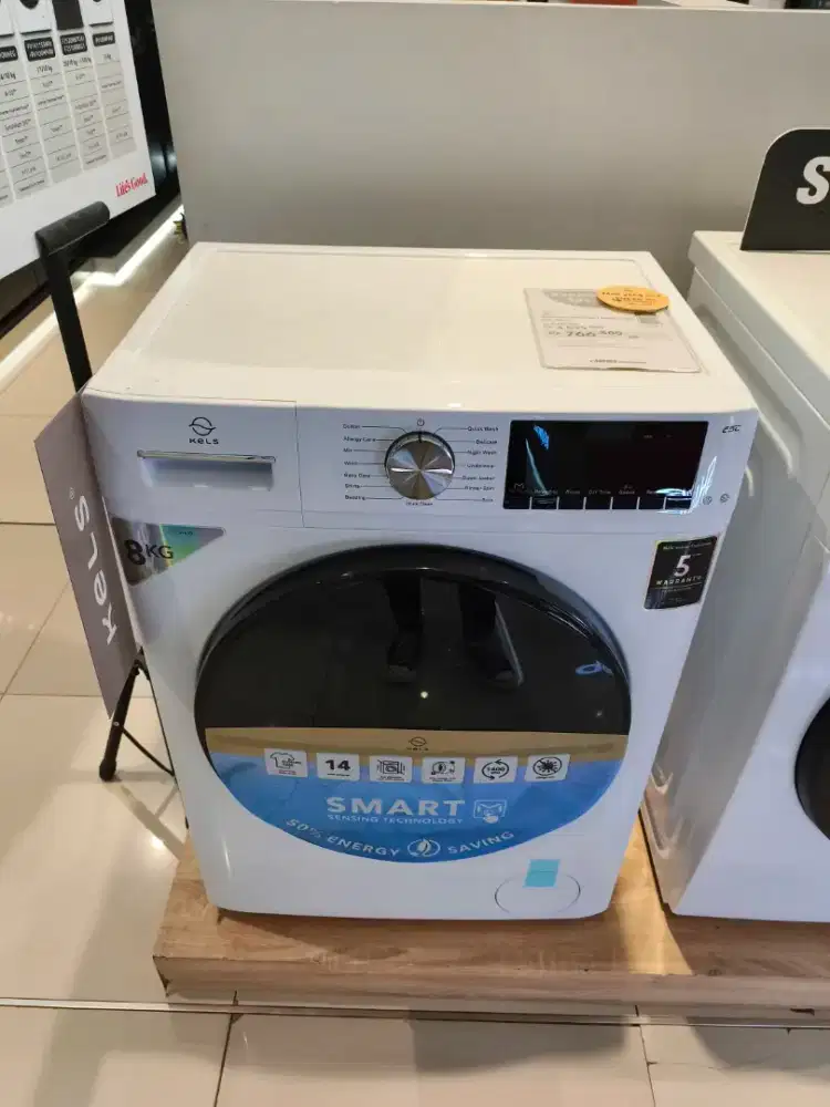 KELS WASHING MACHINE FRONT LOAD (8KG)