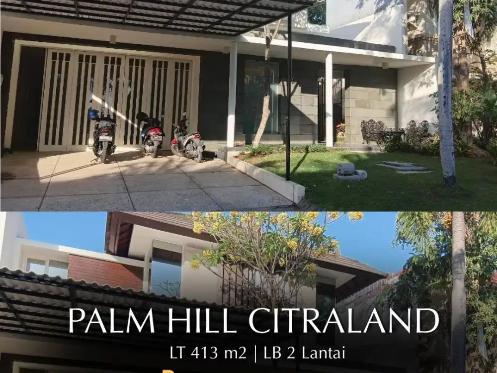 Disewakan Rumah di Palm Hill Citraland Surabaya