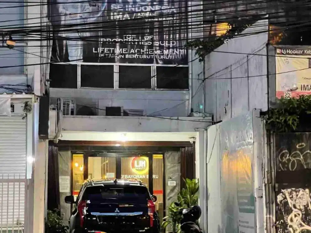 Ruko strategis 5 lantai pinggir Jalan Raya Radio Dalam 1KM ke PIM