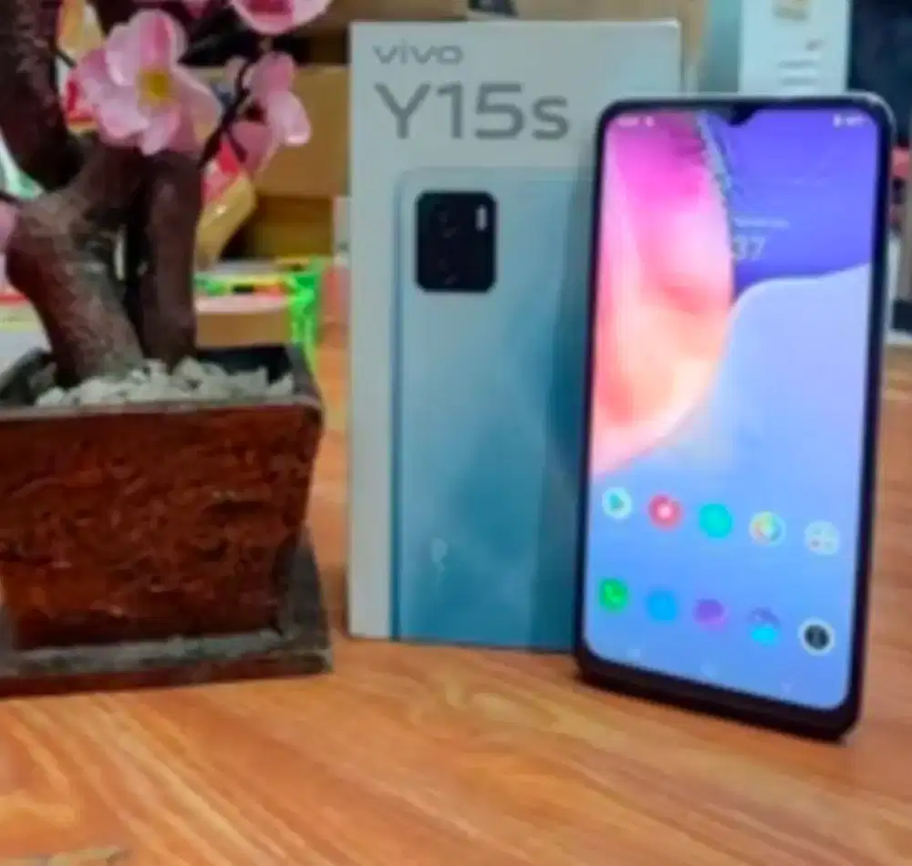 Vivo y15s siap pakai dan terawat dari baru