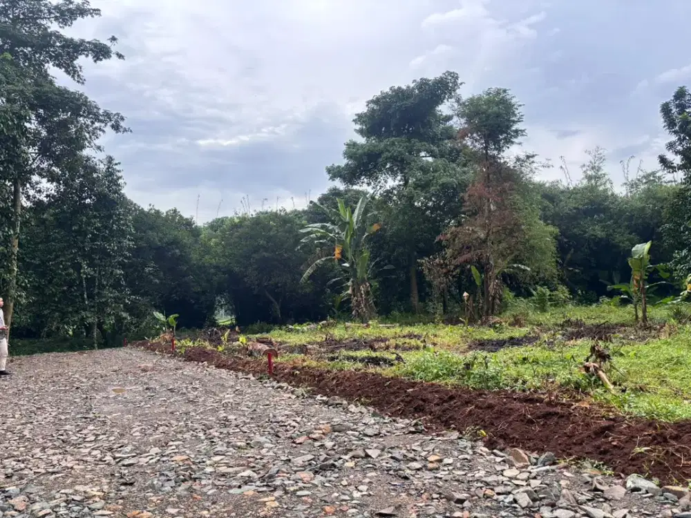 Tanah 1 Jt-an Murah Dekat Pintu Tol Burangkeng, SHM