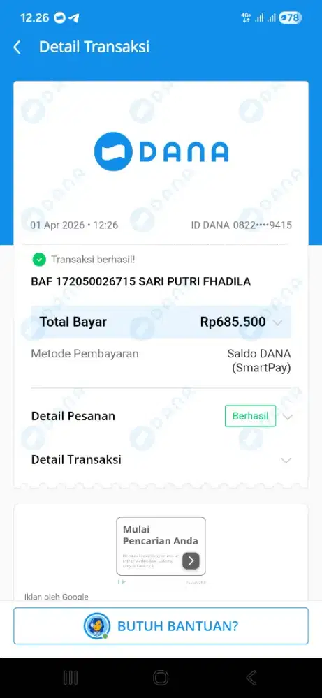 PROMO HP OPPO a6
