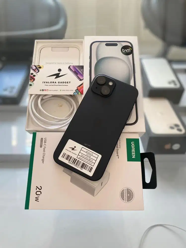 iPhone 15 128GB iBox Black