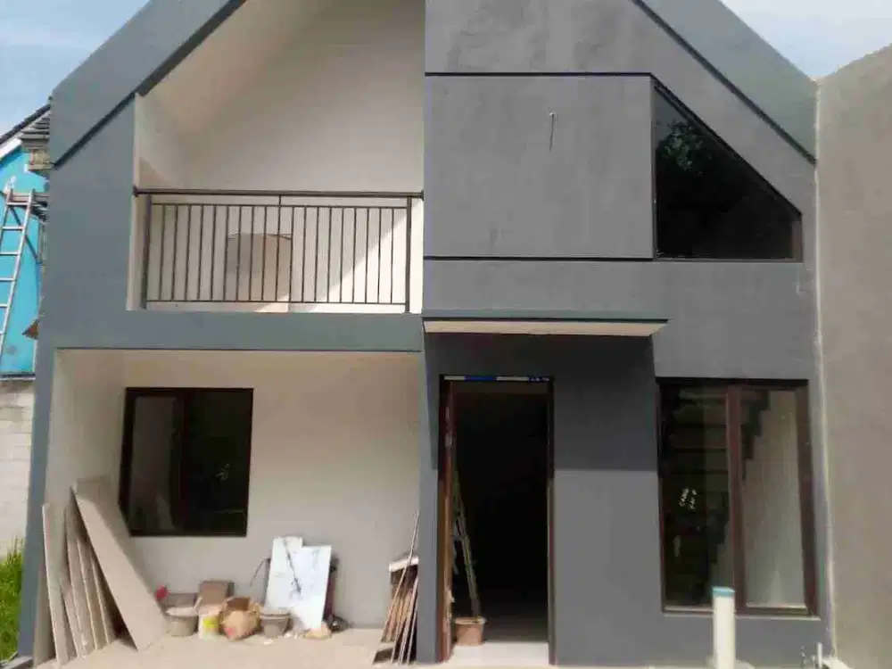 Rumah baru Mezanine KPR tanpa DP ready stok samping BSD gading Serpong