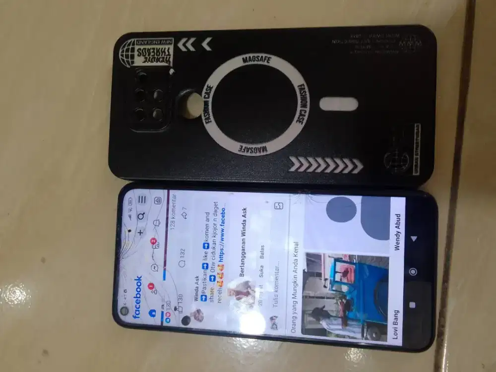 Redmi not 9 ram 4+1/64 hp aja