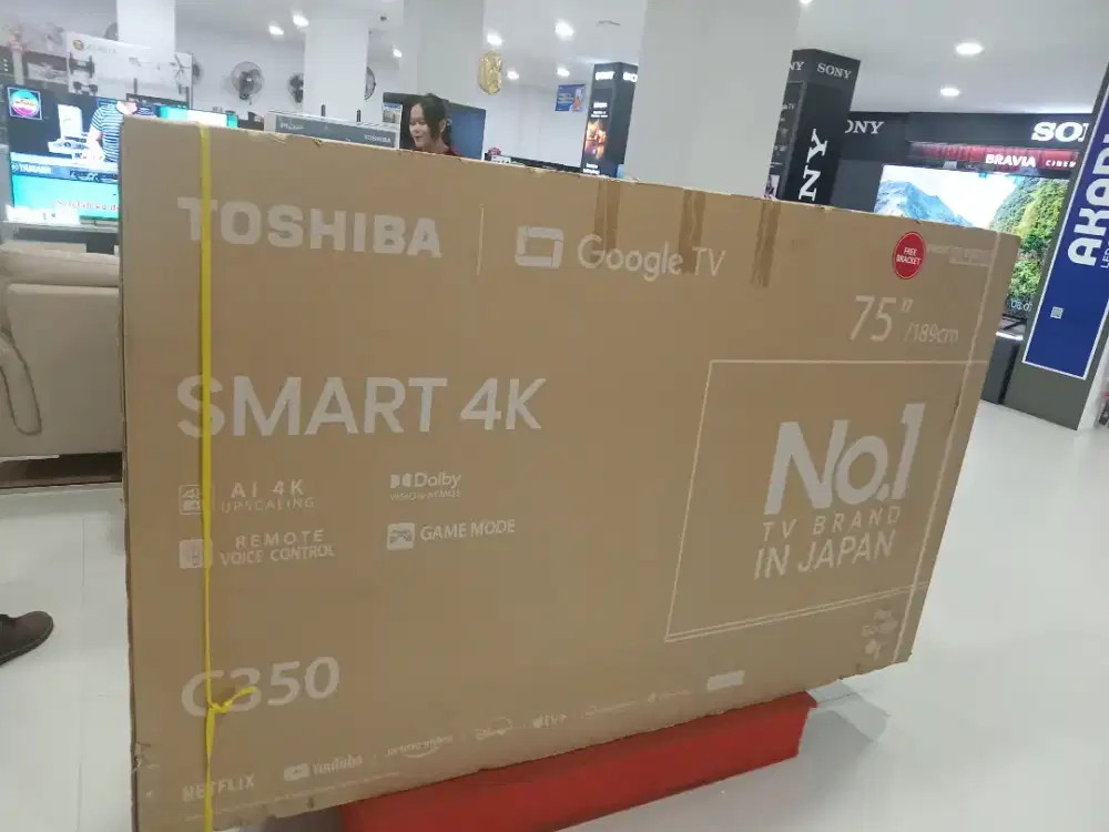 TOSHIBA TV 75 inch SMART TV