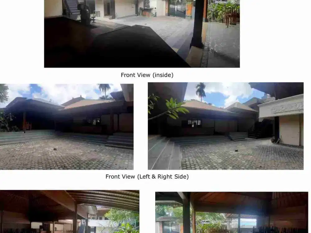 dijual tanah 6 are IDR GLOBAL 17 milyar ada bangunan ex restaurant kawasan Legian Kuta Badung Bali