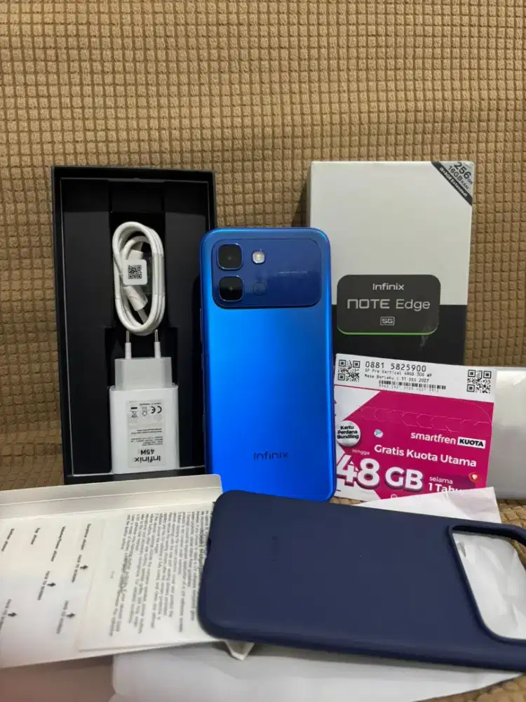 Infinix note edge 5g 8/256gb like new