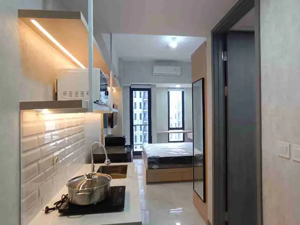 Dijual Rugi Apartemen Pakuwon Residence ( UNIT BARU ) Type Studio Full Furnished Cakep Bekasi