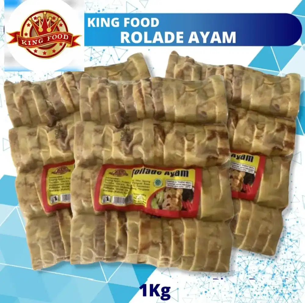 Rolade king food ayam dan sapi kemasan 1 kilo
