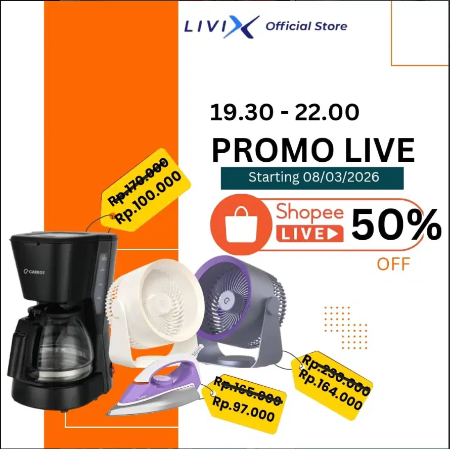 Dicari Host Live Online Shop (gapok)