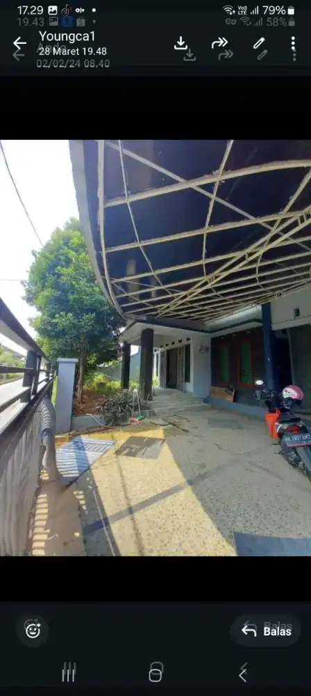 Rumah disewakan bisa untuk kantor atau rumah tinggal