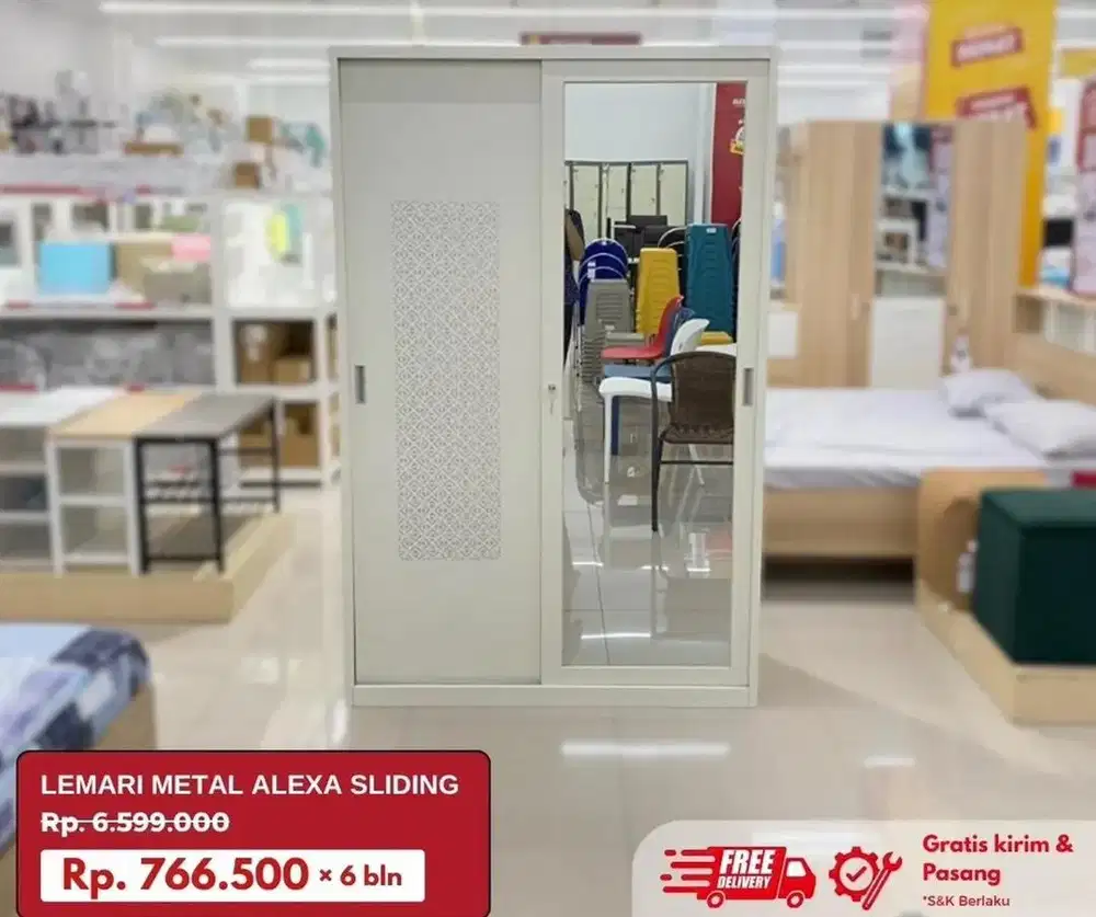 Alexa lemari sliding