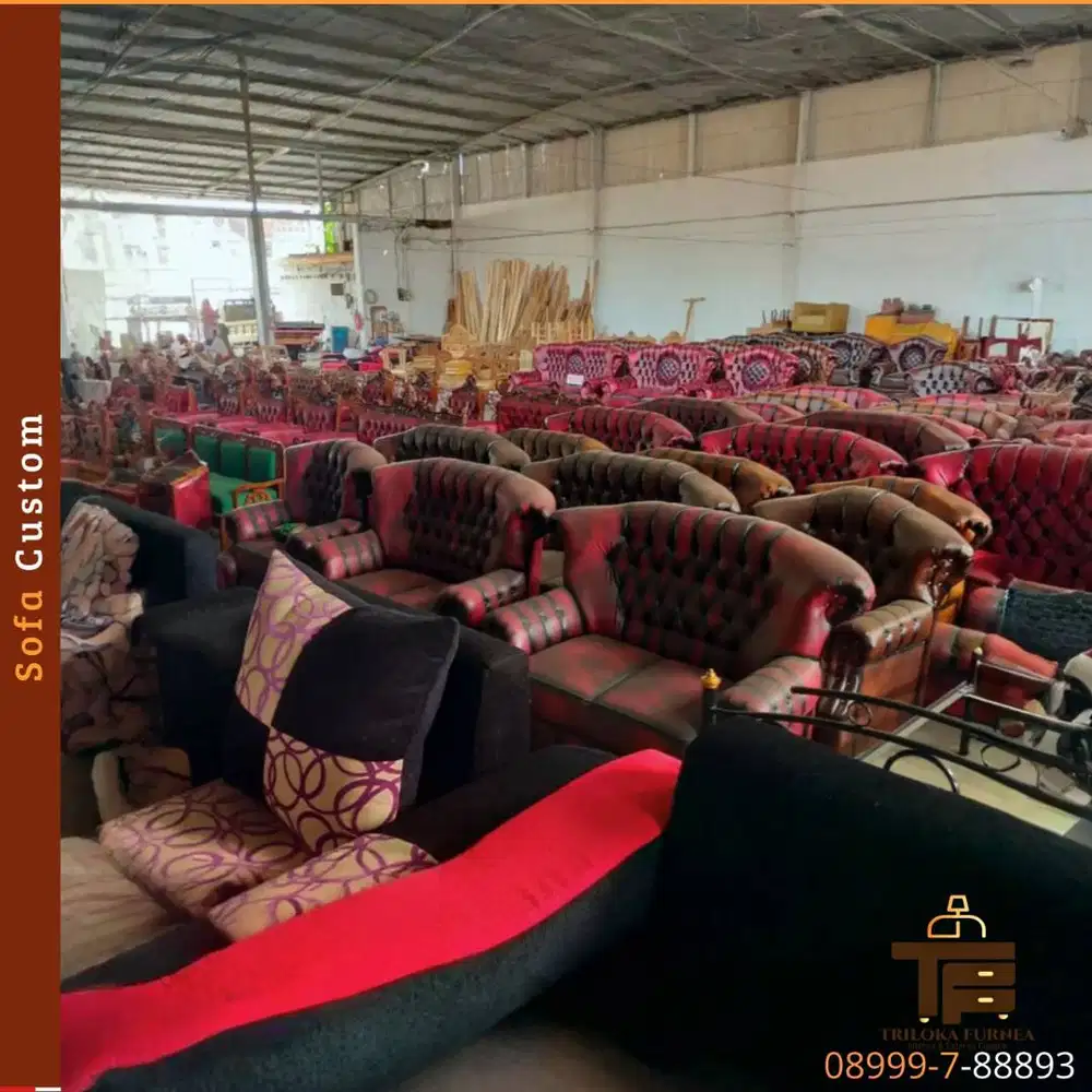 Sofa Custom terbaik Triloka Furnea garansi full