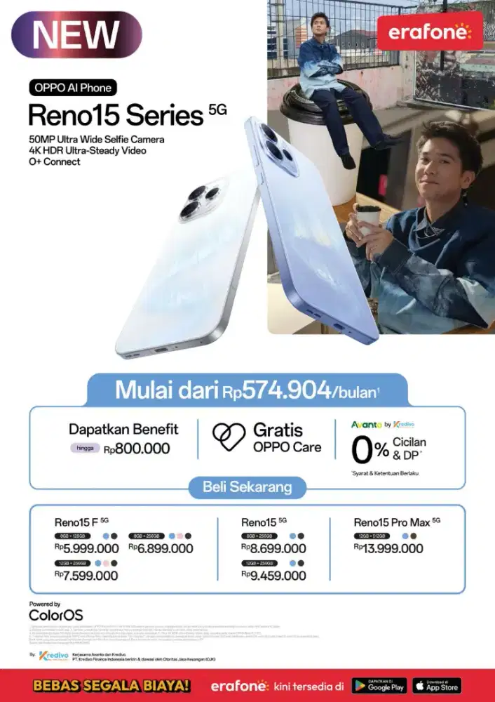 Promo Oppo Reno 15 series