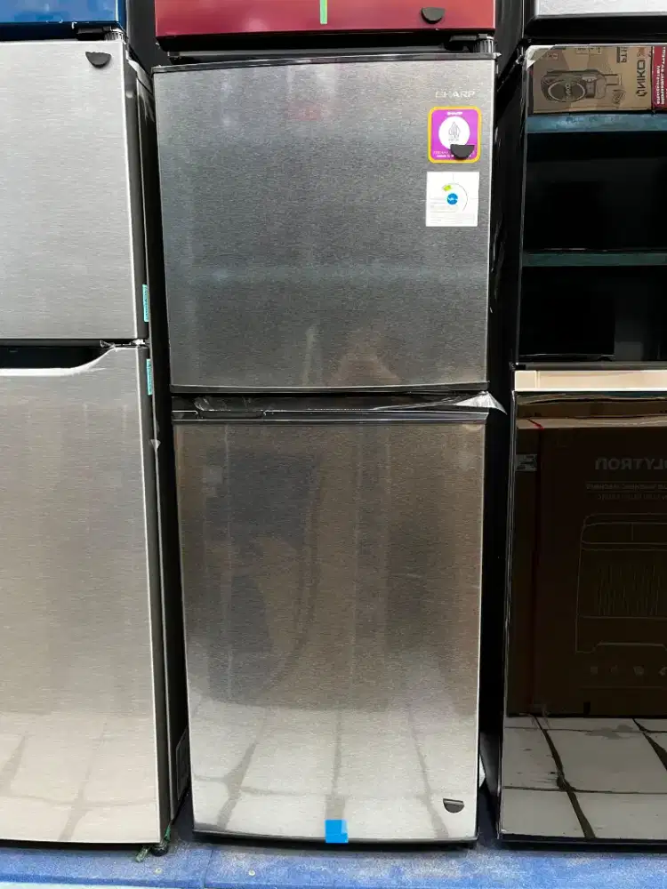 KREDIT KULKAS SHARP 2 PINTU TANPA DP MODAL KTP DAN HP