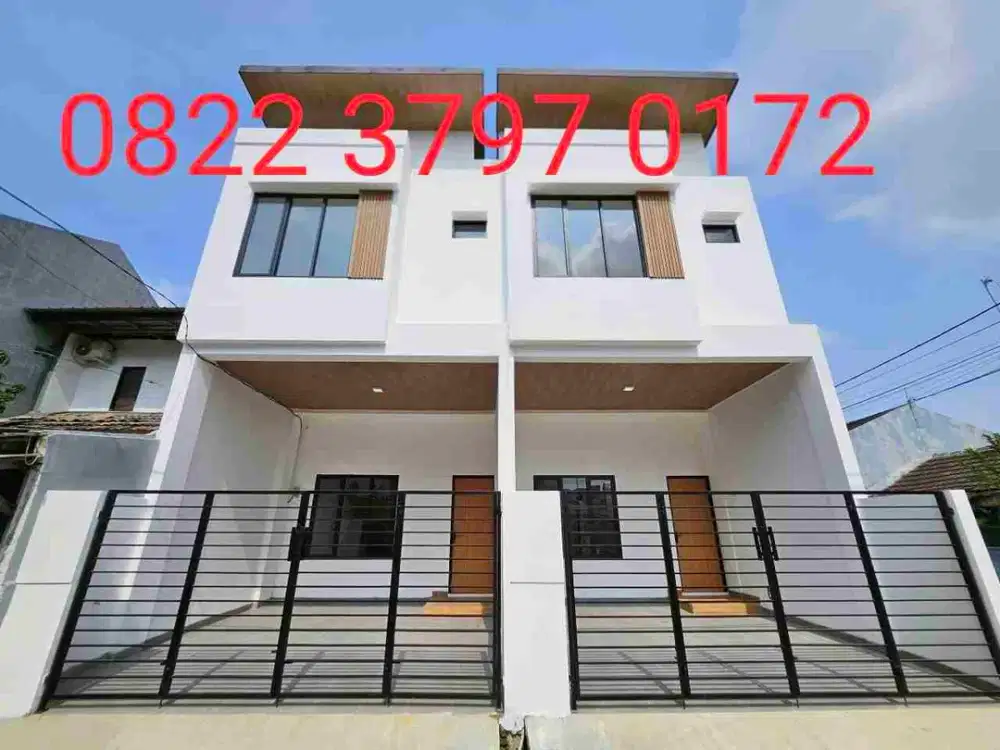 DiJUAL RUMAH BARU CANTIK MODERN MINIMALIS DI PONDOK UNGU PERMAI BEKASI