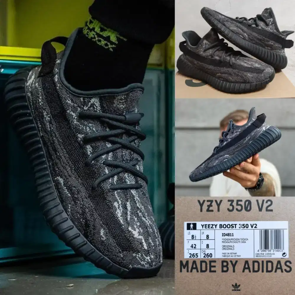 Adidas Yeezy boost 350 v2 black size 42