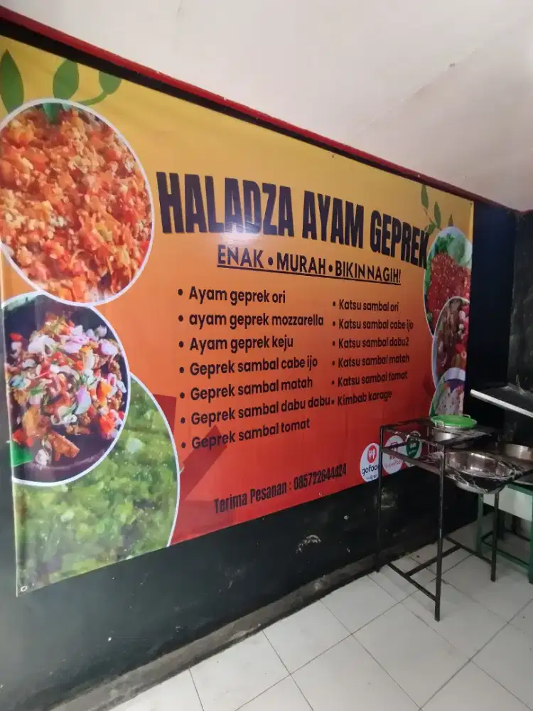 Loker jualan ayam geprek kedai