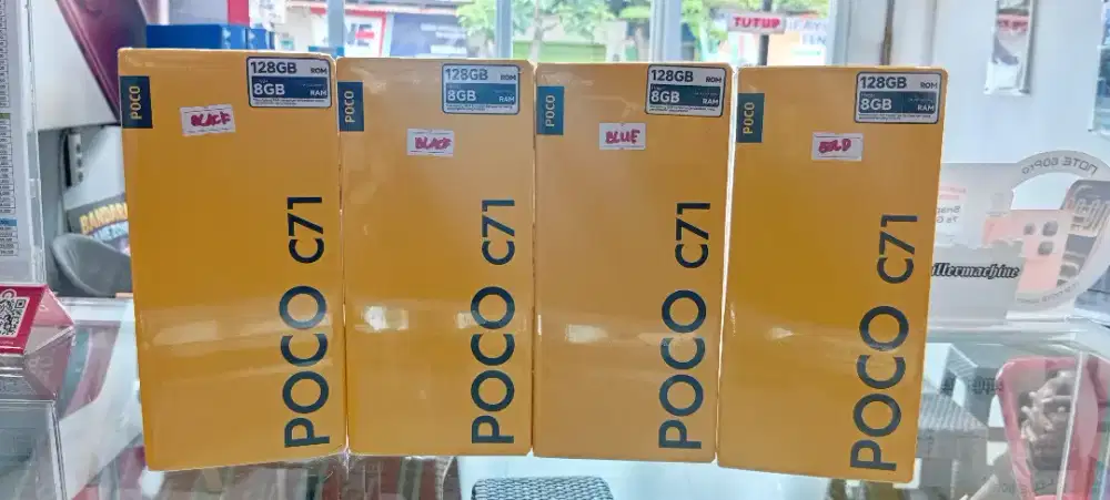 Poco C71 ram 4gb Rom 128gb