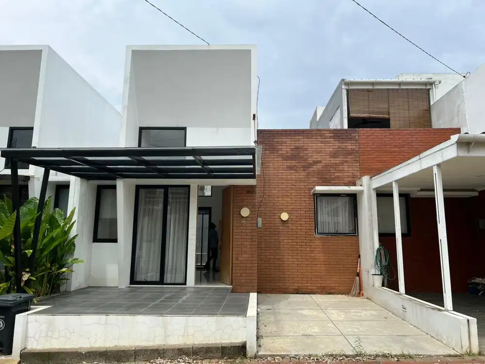 Di sewakan rumah minimalis modern dalam cluster