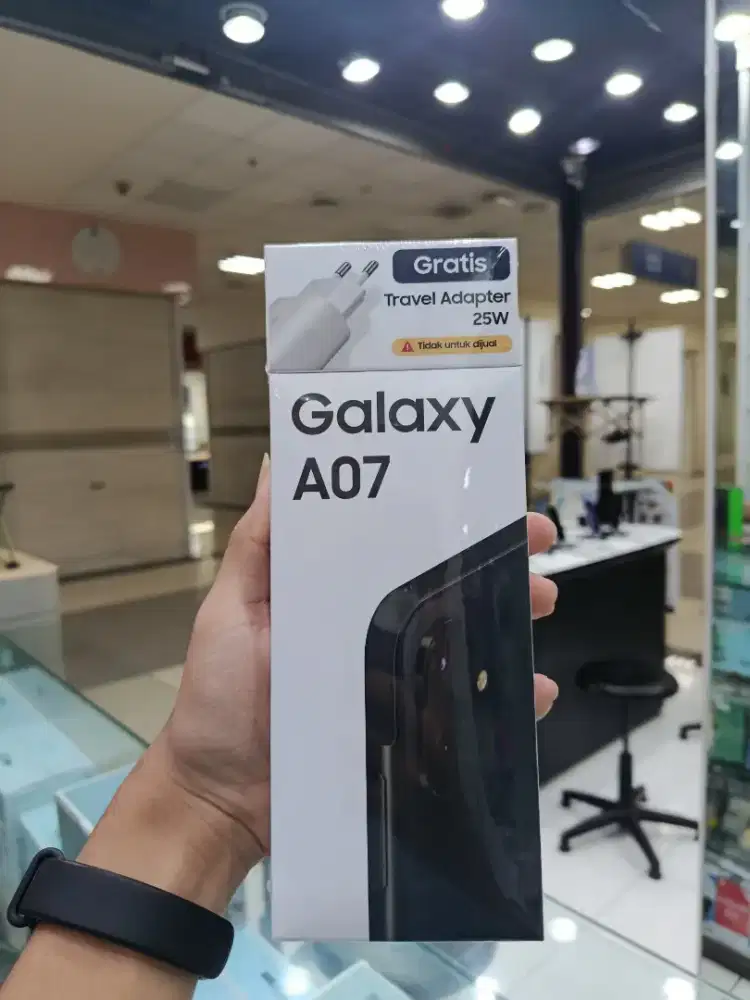 PROMO SAMSUNG A07 FREE CASE & TEMPERED GLASS & ADAPTOR SEGEL RESMI