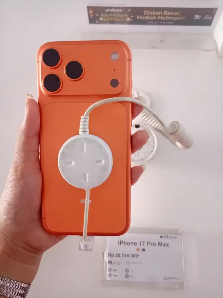 Promo iPhone 17 PM dengan bunga0% free 1-2×cicilan dihome credit