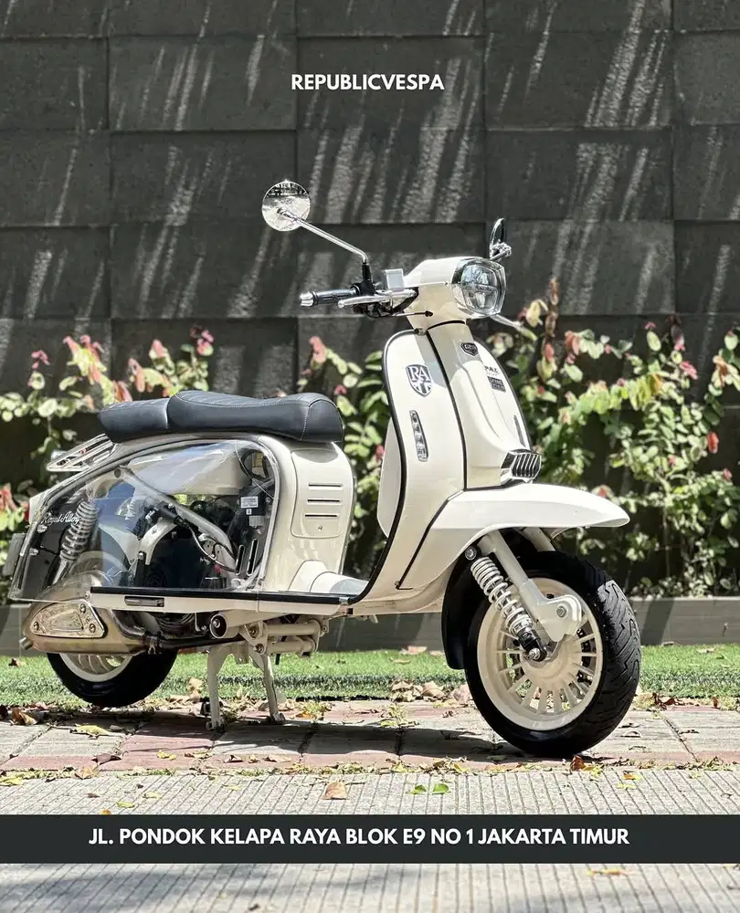 ROYAL ALLOY GP 150 ABS TAHUN 2024 WARNA WHITE PERFECT CONDITION